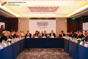 115 aziende e associazioni d'impresa a Pechino con la Camera di Commercio Italiana in Cina e Confindustria per il Business Forum Italia-Cina