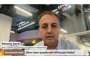L’Africa e le nuove rotte del Made in Italy: l’intervento di Simone Santi, Presidente della Câmara de Comércio Moçambique-Itália, a "Economia Reale"