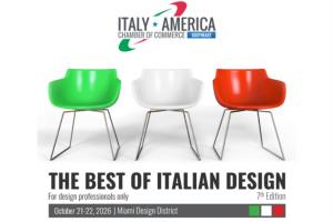 The Best of Italian Design: a Miami il Made in Italy dell’arredo e del design di alta gamma