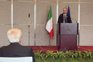 Il Capo dello Stato Sergio Mattarella visita gli imprenditori italiani in Cina