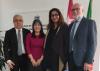 Incontro del Presidente di Assocamerestero, Mario Pozza, con l'Ambasciatrice di Cuba in Italia, Mirta Granda Averhoff