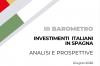III Barometro sul clima e le prospettive degli investimenti italiani in Spagna